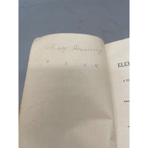 The normal elementary arithmetic book Edward brooks hardcover 1885 english READ - Picture 6 of 8